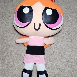 Power Puff Girls Blossom 20" Vintage Plush Cartoon Network 1999 Toy Connection